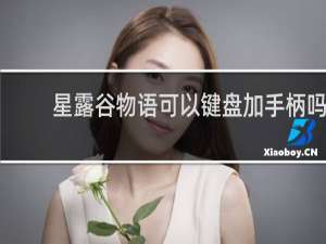 星露谷物语可以键盘加手柄吗