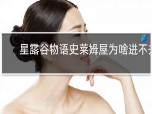 星露谷物语史莱姆屋为啥进不去