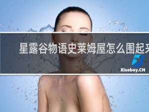 星露谷物语史莱姆屋怎么围起来