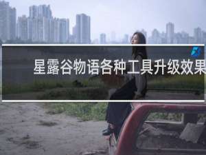 星露谷物语各种工具升级效果