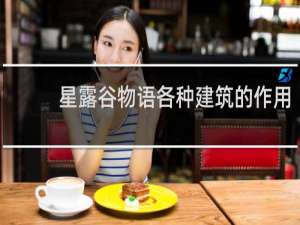 星露谷物语各种建筑的作用