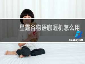 星露谷物语咖喱机怎么用