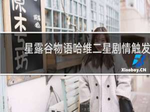 星露谷物语哈维二星剧情触发