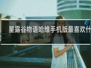 星露谷物语哈维手机版最喜欢什么