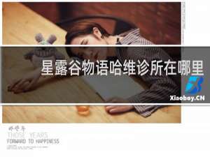 星露谷物语哈维诊所在哪里