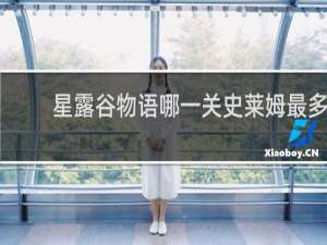 星露谷物语哪一关史莱姆最多