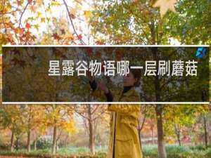 星露谷物语哪一层刷蘑菇