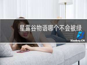 星露谷物语哪个不会被绿