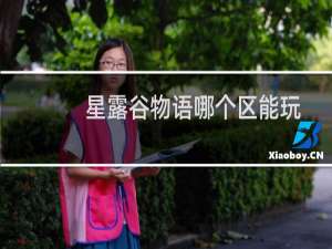 星露谷物语哪个区能玩