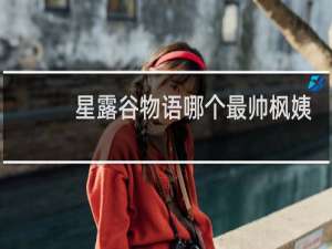 星露谷物语哪个最帅枫姨