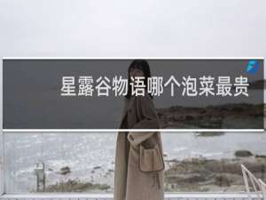 星露谷物语哪个泡菜最贵