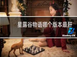 星露谷物语哪个版本最肝