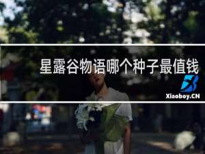 星露谷物语哪个种子最值钱