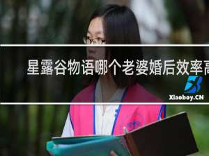 星露谷物语哪个老婆婚后效率高