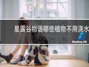 星露谷物语哪些植物不用浇水
