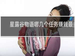 星露谷物语哪几个任务赚钱最多