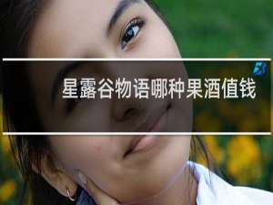 星露谷物语哪种果酒值钱