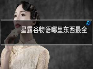 星露谷物语哪里东西最全