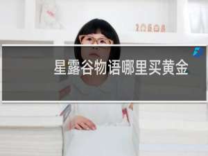 星露谷物语哪里买黄金