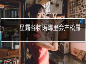 星露谷物语哪里会产松露
