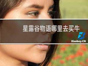 星露谷物语哪里去买牛