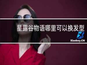 星露谷物语哪里可以换发型