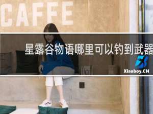 星露谷物语哪里可以钓到武器