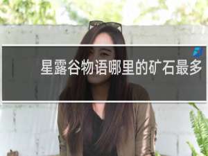 星露谷物语哪里的矿石最多