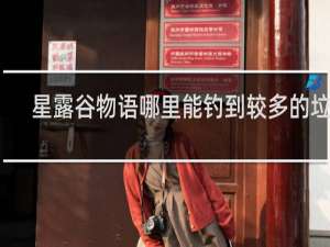 星露谷物语哪里能钓到较多的垃圾
