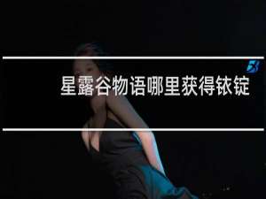 星露谷物语哪里获得铱锭