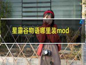 星露谷物语哪里装mod