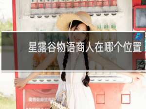星露谷物语商人在哪个位置