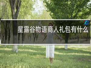 星露谷物语商人礼包有什么