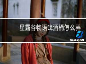 星露谷物语啤酒桶怎么弄