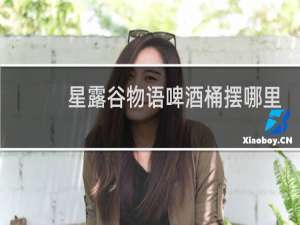 星露谷物语啤酒桶摆哪里