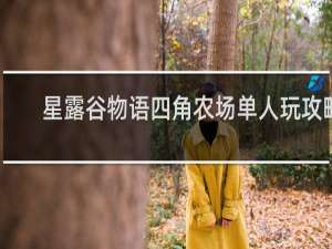 星露谷物语四角农场单人玩攻略