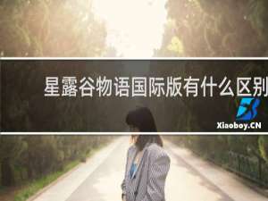 星露谷物语国际版有什么区别