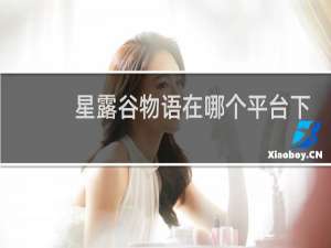 星露谷物语在哪个平台下