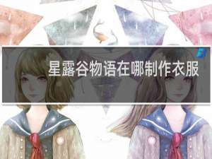 星露谷物语在哪制作衣服