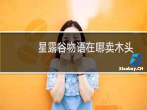 星露谷物语在哪卖木头