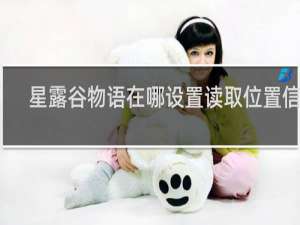 星露谷物语在哪设置读取位置信息