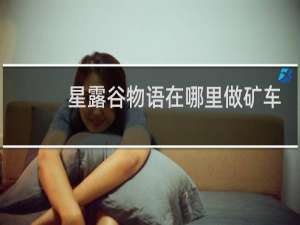星露谷物语在哪里做矿车