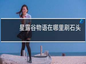 星露谷物语在哪里刷石头