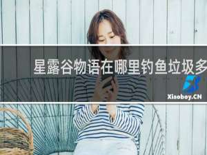 星露谷物语在哪里钓鱼垃圾多