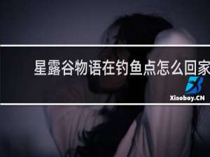 星露谷物语在钓鱼点怎么回家