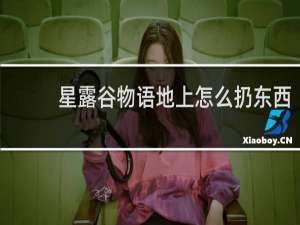 星露谷物语地上怎么扔东西