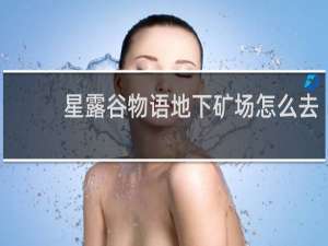 星露谷物语地下矿场怎么去
