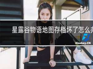 星露谷物语地图存档坏了怎么办