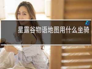 星露谷物语地图用什么坐骑