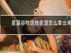 星露谷物语地窖酒怎么拿出来